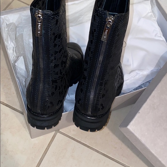 JIMMY CHOO Jimmy Choo Hatcher perforated leather boots 9/38.5 - Picture 7 of 13